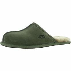Discount 😀 Ugg Scuff Mens Suede Slip On Scuff Slippers ⭐
