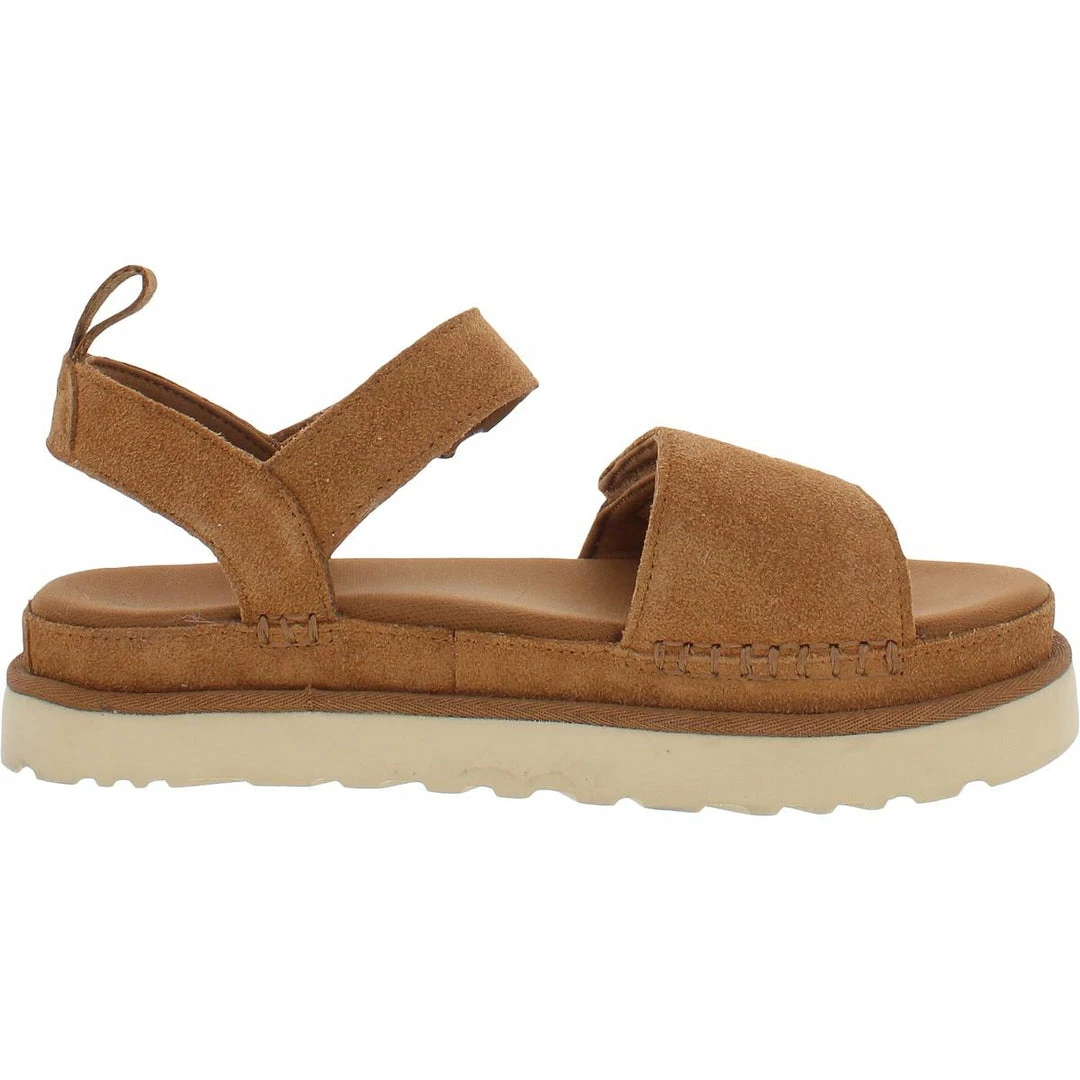Wholesale ✔️ Ugg Goldenstar 👩 Womens Suede Open Toe Flatform 🩴 Sandals 🥰 - Image 2