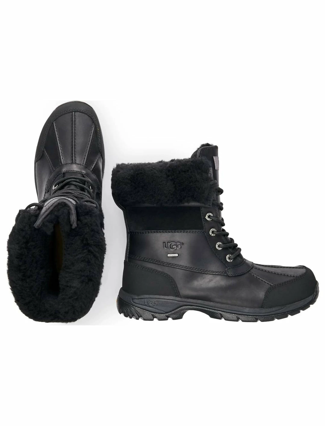 Cheap 👍 Ugg Men'S Butte Snow Boot in Black 👍 - Image 2
