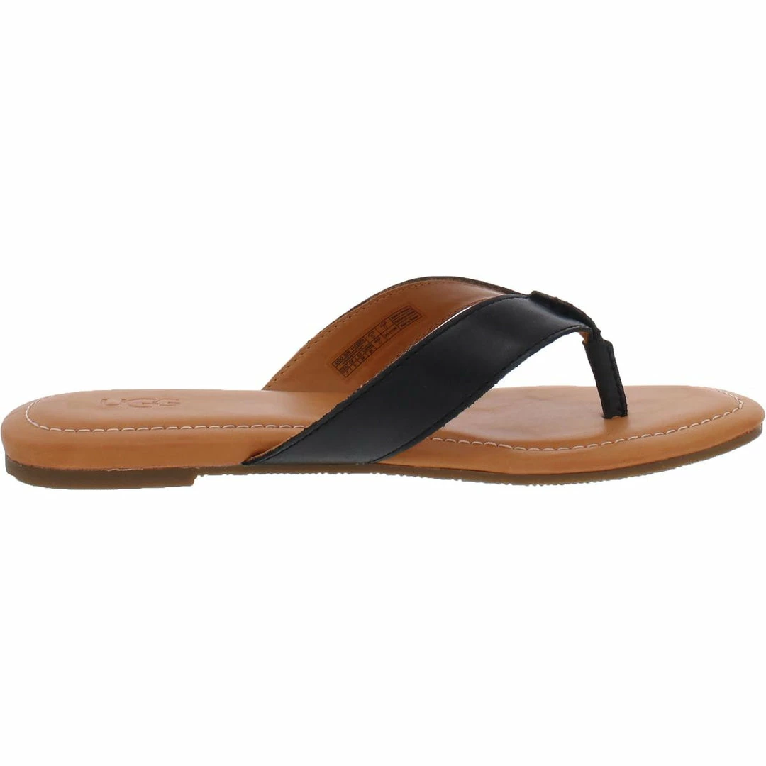 Wholesale 🎉 Ugg Tuolumne 👩 Womens Leather Thong Flat 🩴 Sandals 🤩 - Image 2