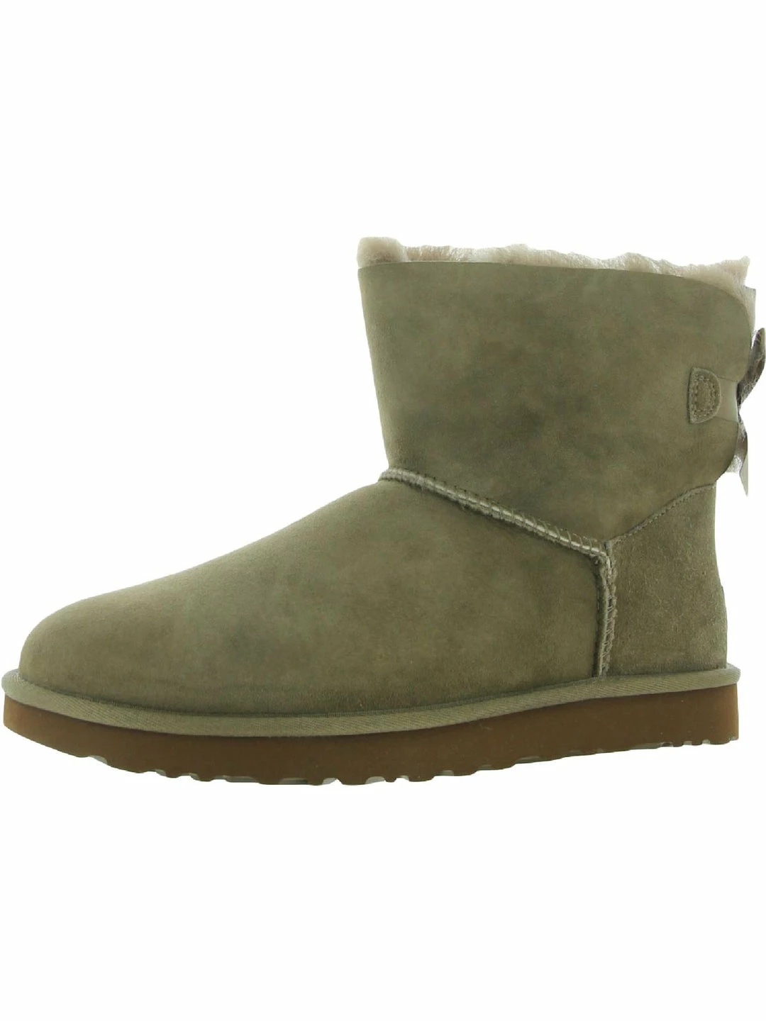 Cheap ❤️ Ugg Mini Bailey Bow II 👩 Womens Suede Shearling Winter 🥾 Boots 🎁