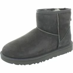 Cheapest ๐ Ugg Classic Mini II ๐ฉ Womens Suede Cold Weather Shearling ๐ฅพ Boots โจ