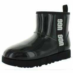 Brand new ⭐ Ugg Classic Clear Mini 👩 Womens Waterproof Cold Weather Winter 🥾 Boots ⌛