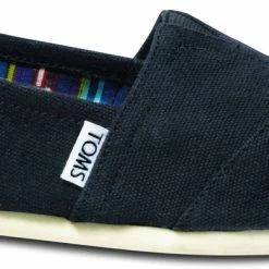 Deals 👍 Toms 👩 women Classic Canvas 👟 Shoe in Black 🔔