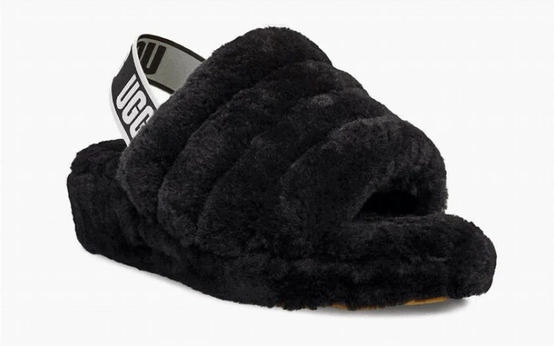 Flash Sale โค๏ธ Ugg ๐ฉ women Fluff Yeah Slipper in Black ๐ - Image 2