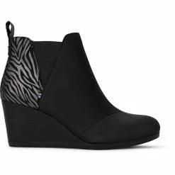 Deals 👍 Toms Kelsey 👩 Womens Metallic Animal Print Ankle 🥾 Boots 🌟