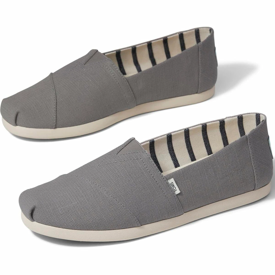 Deals 😀 Toms Alpargata Mens Canvas Slip-on Loafers 👏 - Image 2