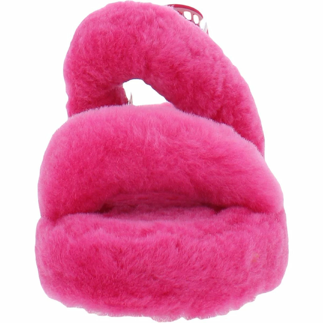 Flash Sale 🌟 Ugg Oh Yeah 👩 Womens Shearling Open Toe Slip-On Slippers 🌟 - Image 3