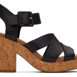 Budget ๐ Toms ๐ฉ women Ava ๐ฉด Sandal in Black ๐