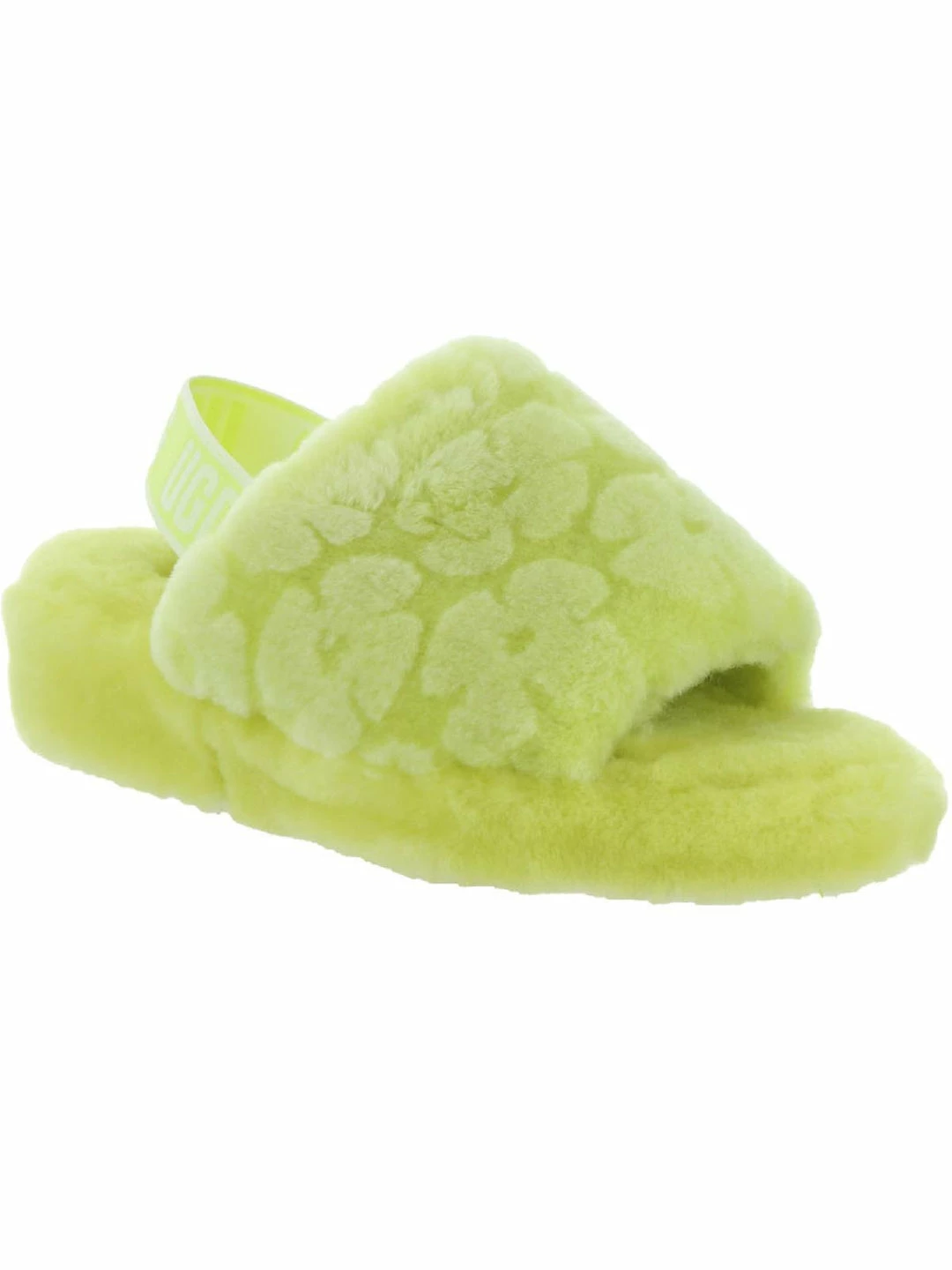 Top 10 🔥 Ugg Fluff Yeah Poppy 👩 Womens Shearling Slip On Slingback 🩴 Sandals ⌛