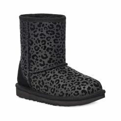 Best Sale 😀 kids UGG Classic II Glitter Leopard Suede Toddler Boot 😉