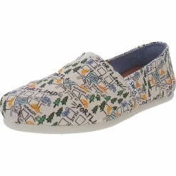 Deals ⭐ Toms 👩 Womens Slip On Canvas Flats 🎁