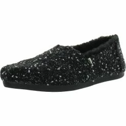 Discount 👍 Toms Alpargata 👩 Womens Faux Fur Lining Cushioned Footbed Flats 🛒