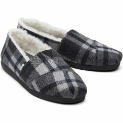 Flash Sale ✔️ Toms Alparagata Mens Faux Fur Slip-on Loafer Slippers 🧨