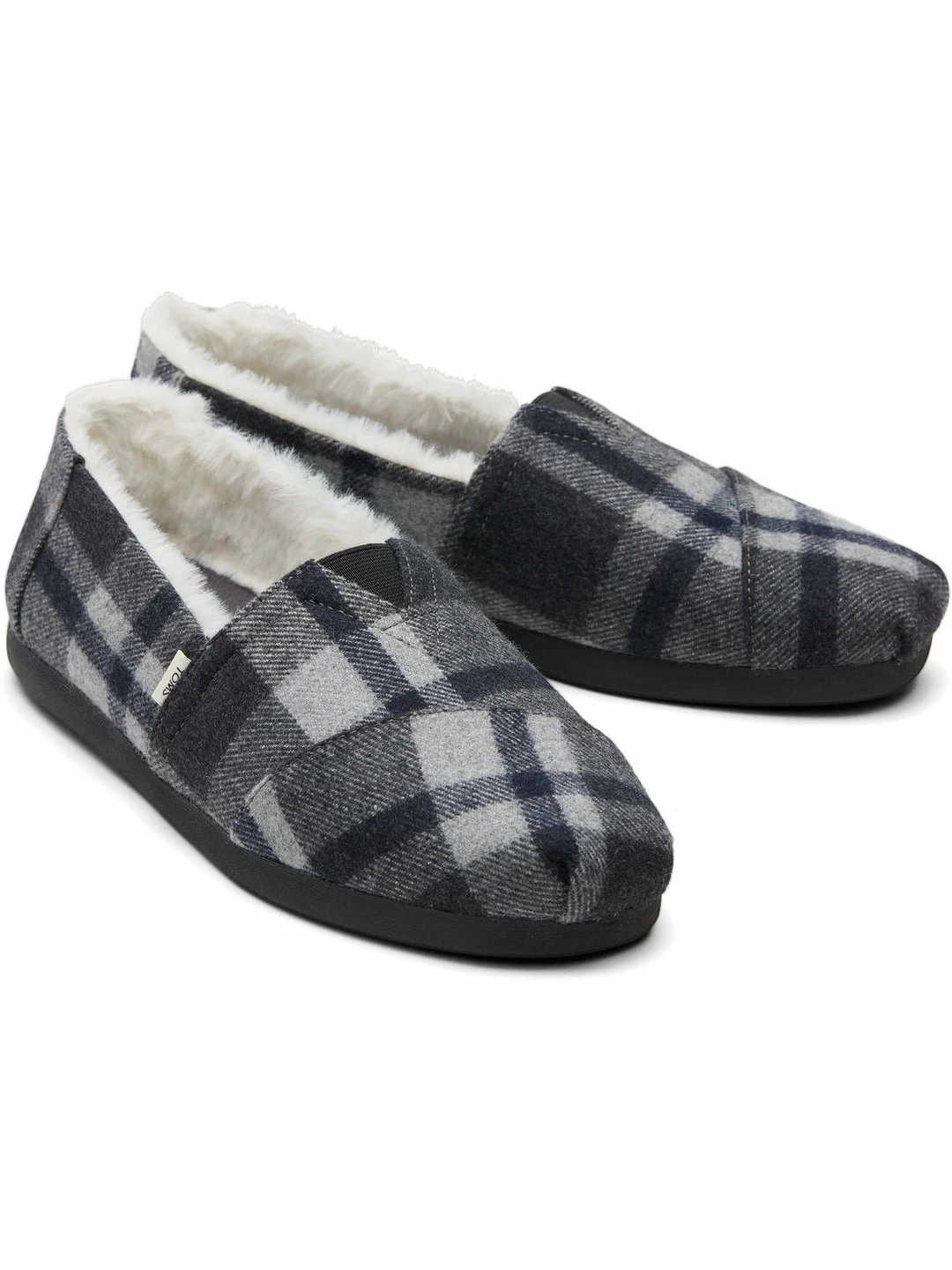 Flash Sale โ๏ธ Toms Alparagata Mens Faux Fur Slip-on Loafer Slippers ๐งจ
