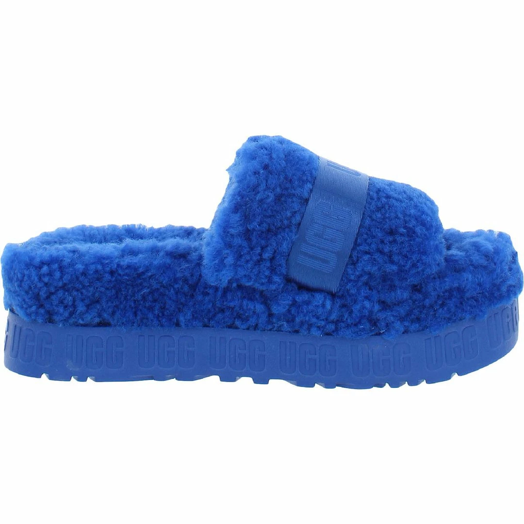 Brand new ๐ Ugg Fluffita ๐ฉ Womens Shearling Slip On Flatform ๐ฉด Sandals ๐งจ - Image 3