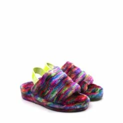 Best deal 🤩 Ugg 👩 women Fluff Yeah Slide Slipper in Pixelate ✔️