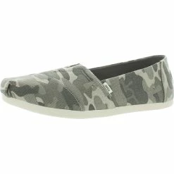 New 👍 Toms Alpargata 👩 Womens Canvas Slip On Flats ❤️