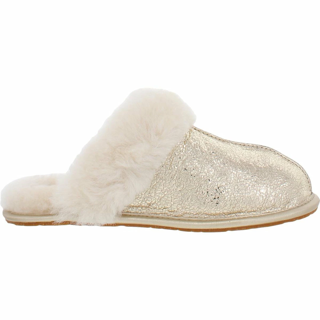 Best Sale โ๏ธ Ugg Scuffette II ๐ฉ Womens Leather Faux Fur Lined Mules ๐ - Image 2