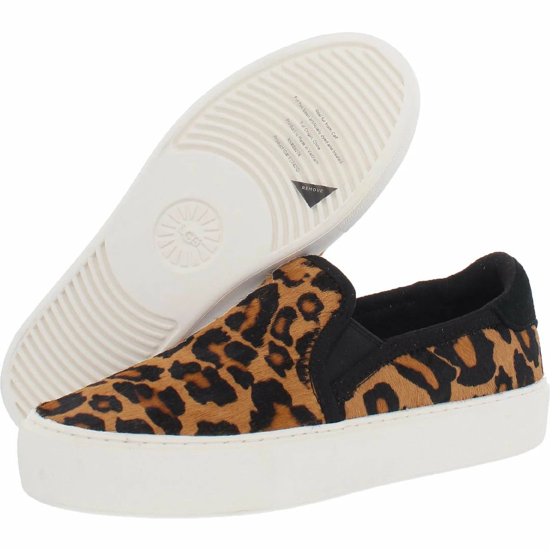 New ๐ Ugg Cahlvan ๐ฉ Womens Calf Hair Lifestyle Slip-On ๐ Sneakers ๐ - Image 4