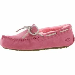 Budget 👍 Ugg Dakota 👩 Womens Suede Shearling Lined Moccasin Slippers ⭐