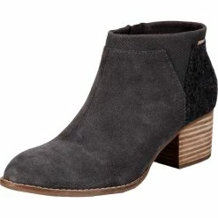 Cheap ๐คฉ Toms Loren ๐ฉ Womens Suede Almond Toe Ankle ๐ฅพ Boots โค๏ธ