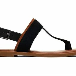 Best reviews of ๐ Toms ๐ฉ women Bree ๐ฉด Sandals in Black Leather/Suede ๐