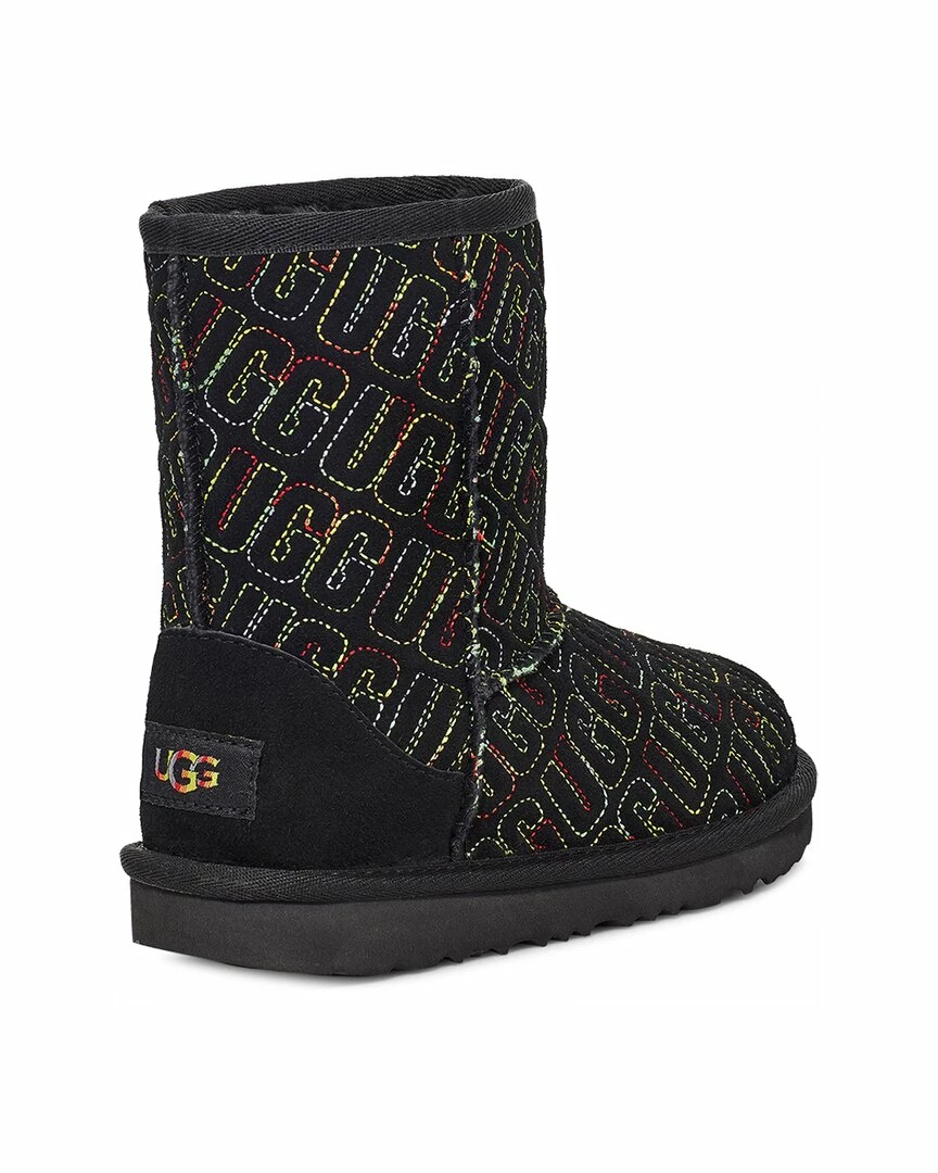 Budget ๐ฅฐ kids UGG Graphic Stitch Suede Boot ๐งจ - Image 2