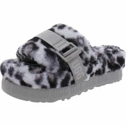 Best deal ✔️ Ugg Fluffita 👩 Womens Wool Slip On Slide Slippers 😉