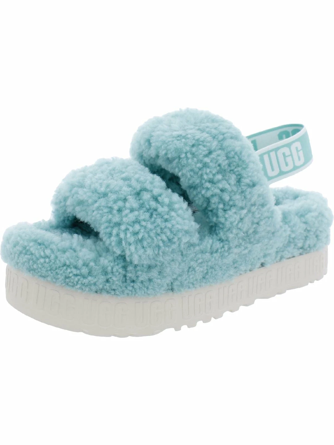 Promo ๐ Ugg Oh Fluffita ๐ฉ Womens Sheepskin Flatform Slingbacks ๐คฉ - Image 5