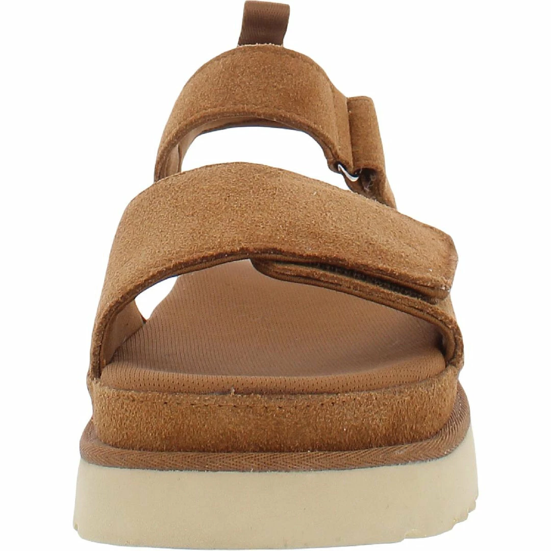 Wholesale ✔️ Ugg Goldenstar 👩 Womens Suede Open Toe Flatform 🩴 Sandals 🥰 - Image 3