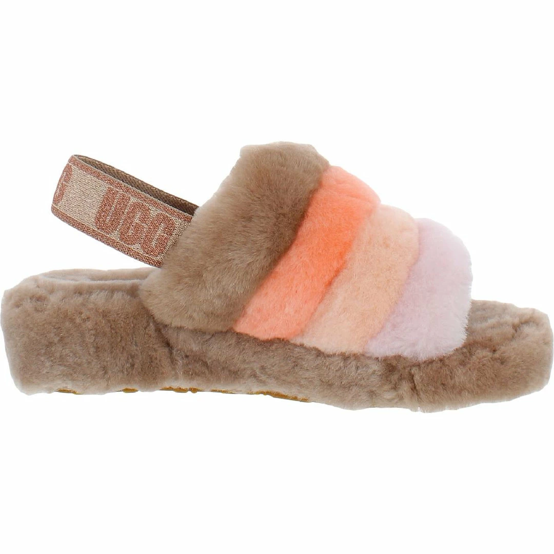 Deals 😉 Ugg Fluff Yeah 👩 Womens Slingback Shearling Slide 🩴 Sandals 🎉 - Image 3