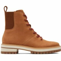 Best reviews of 🤩 Toms Frankie 👩 Womens Nubuck Water Resistant Combat & Lace-up 🥾 Boots 🔔