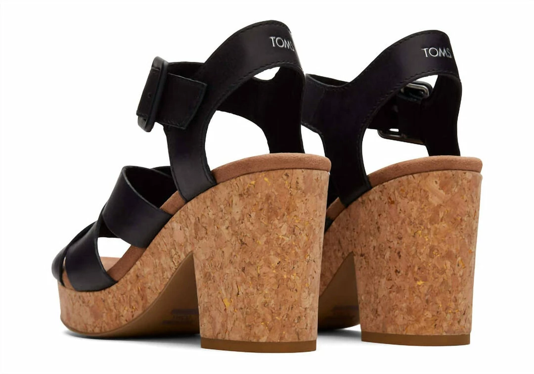 Budget ๐ Toms ๐ฉ women Ava ๐ฉด Sandal in Black ๐ - Image 3