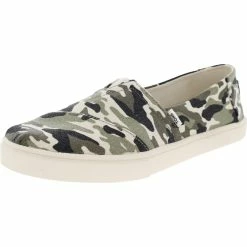 Budget 🌟 Toms Alpargata 👩 Womens Slip On Flat Slip-On 👟 Sneakers ⭐