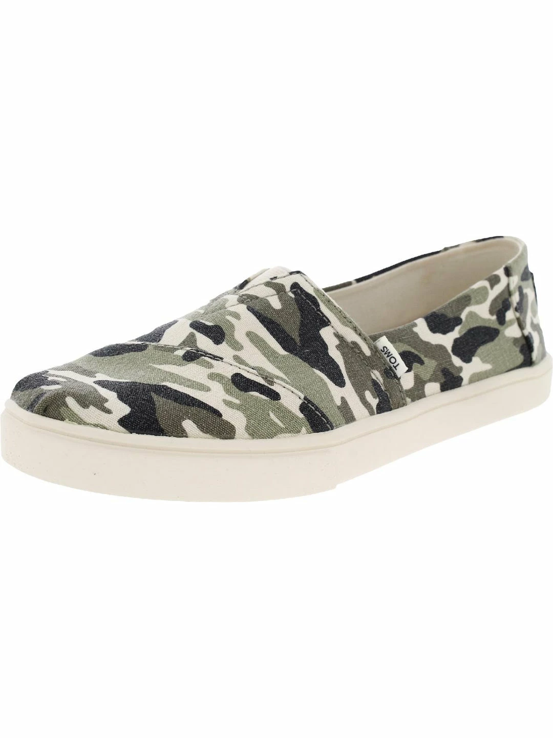 Budget 🌟 Toms Alpargata 👩 Womens Slip On Flat Slip-On 👟 Sneakers ⭐