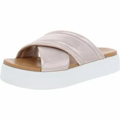 Best reviews of ๐ Ugg Zayne Crossband ๐ฉ Womens Leather Metallic Slide ๐ฉด Sandals ๐