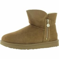 Discount 👏 Ugg Bailey Zip Mini 👩 Womens Suede Ankle 🥾 Boots 🛒
