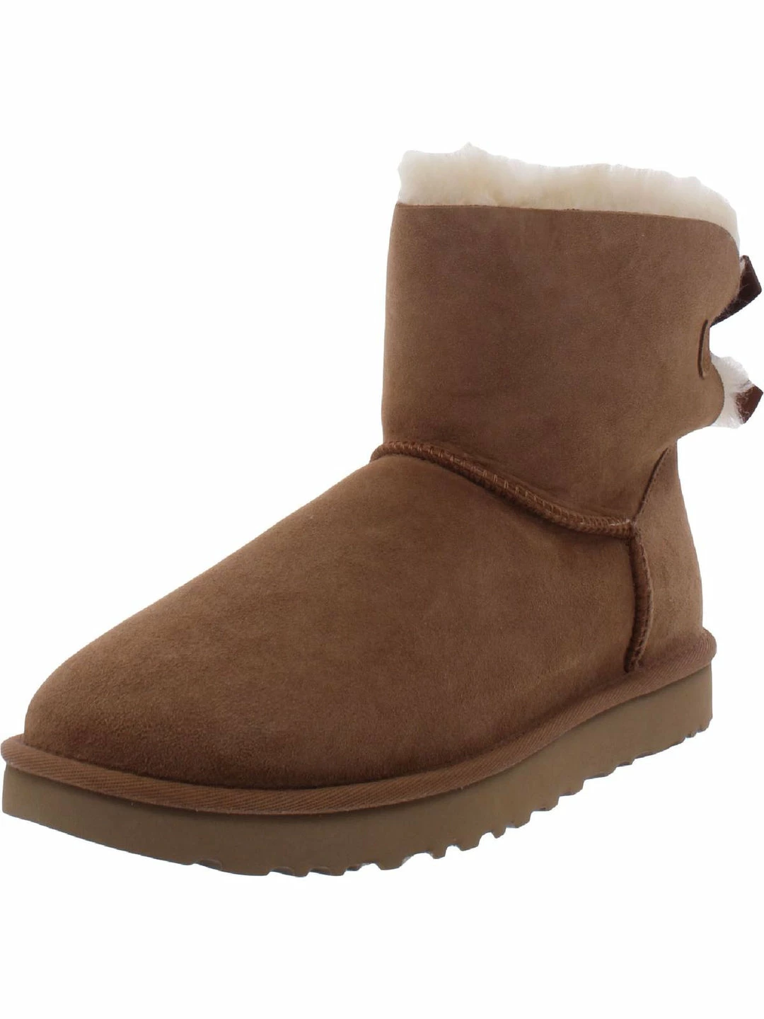 Cheap ❤️ Ugg Mini Bailey Bow II 👩 Womens Suede Shearling Winter 🥾 Boots 🎁 - Image 6