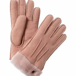 Budget 👍 women UGG Exposed Shearling Gloves 👍