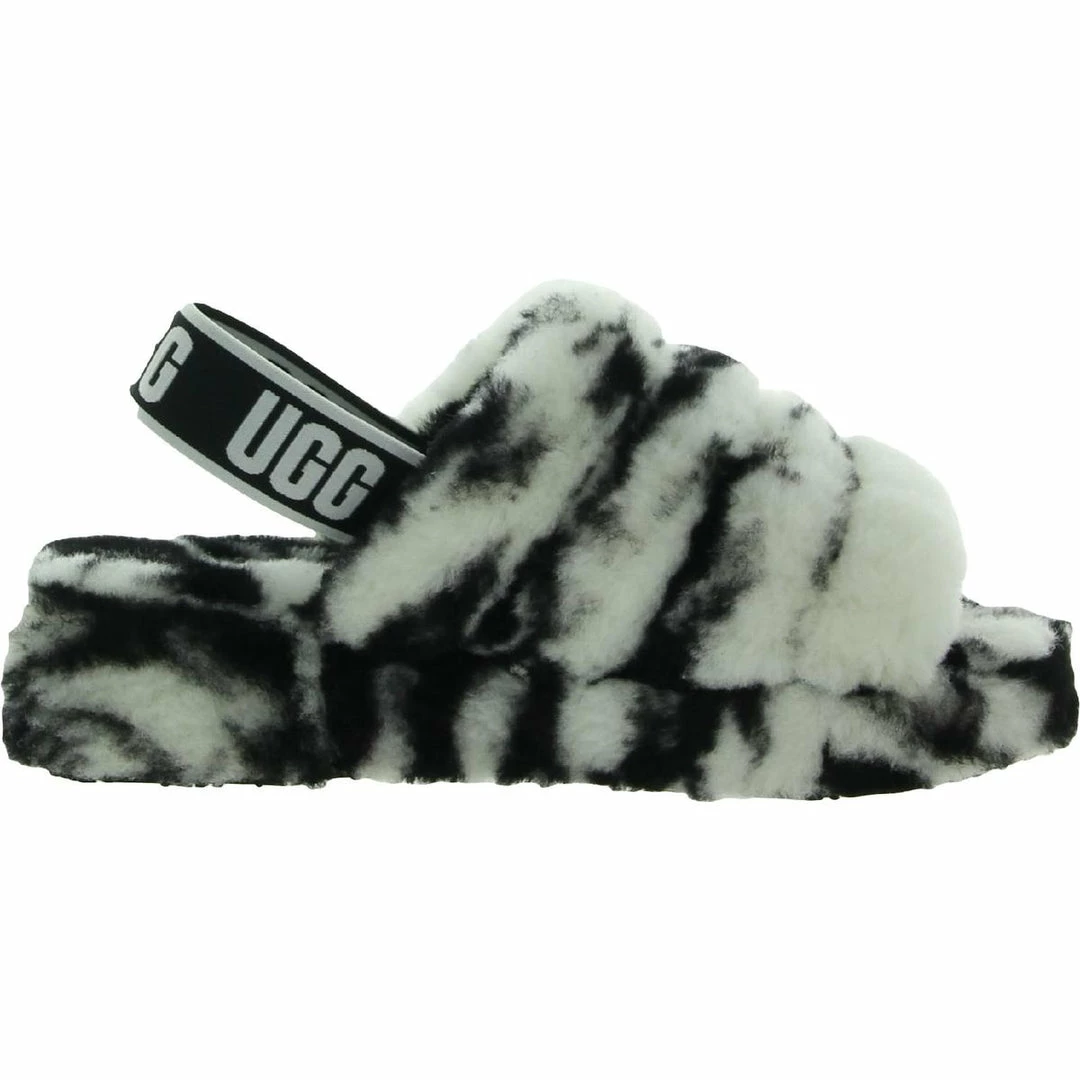 Brand new ⭐ Ugg Fluff Yeah 👩 Womens Lambs Wool Platform Slide Slippers 🛒 - Image 2