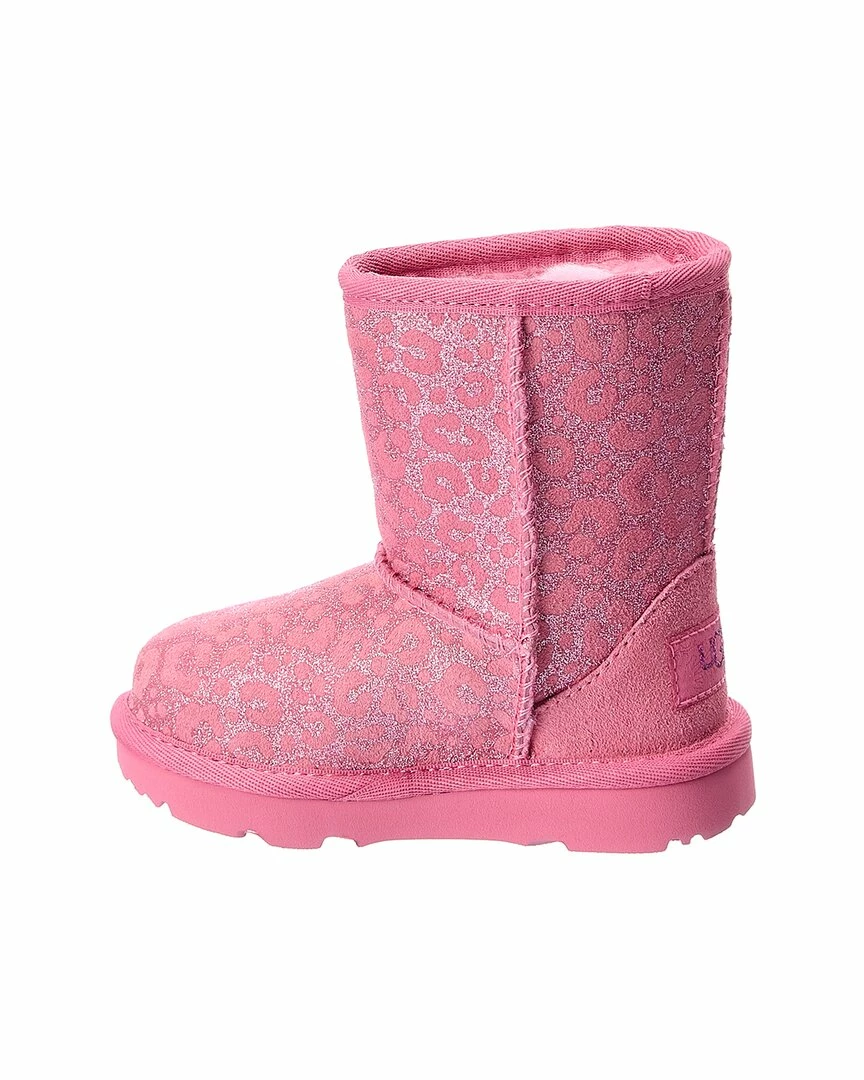 Wholesale ๐คฉ kids UGG Classic II Glitter Leopard Suede Boot ๐ - Image 2