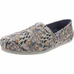Budget ✨ Toms Classic 👩 Womens Slip On Round Toe Slip-On 👟 Sneakers 🌟