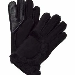 Cheap 😀 women UGG Exposed Seam Suede Gloves 😀