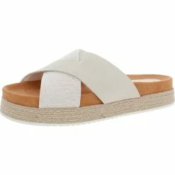 Brand new ๐ Toms Paloma ๐ฉ Womens L Suede Slide ๐ฉด Sandals โญ