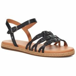 Best Sale 🤩 women UGG Larisa Leather 🩴 Sandal 👍